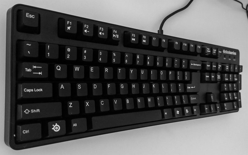 steelseries 6gv2 test keyboard