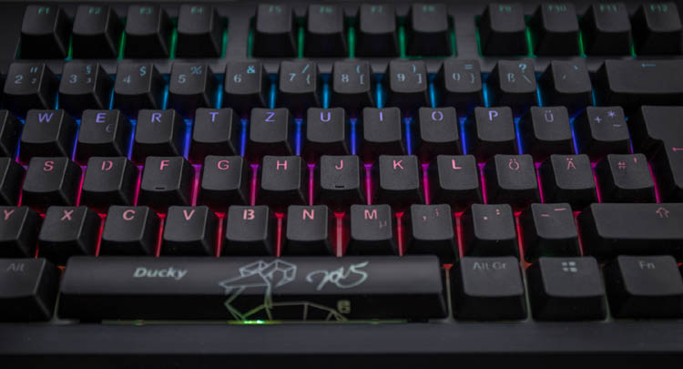 ducky shine keyboard